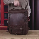 Mochila Executiva Masculina de Couro Jeep Buluo Pro