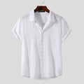 Camisa Manga Curta Masculina branca 1