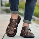 Sandália Masculina de Couro Shores - Divello