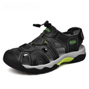 Sandália Masculina de Couro Genuíno Gladiador