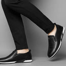 Sapato Masculino de Couro Genuíno Fashion