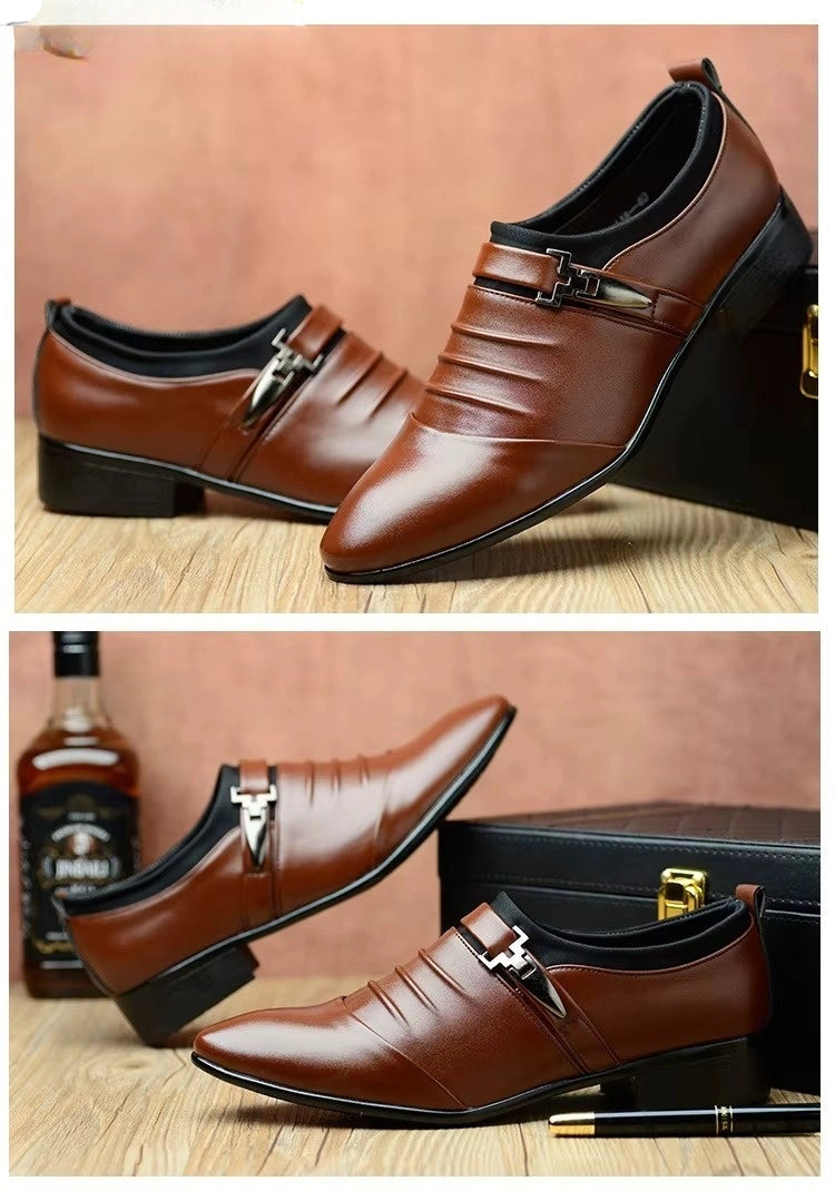 Sapato Social Masculino de Bico Fino - Pro Max