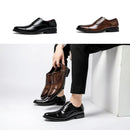 Sapato Social Masculino Couro Legítimo Italiano Rubber