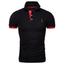 Camisa Masculina Polo Mesh preto