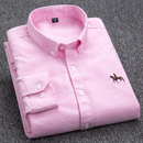 Camisa Social Manga Longa Posh rosa