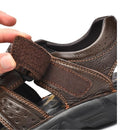 Sandália Masculina de Couro Shores - Divello