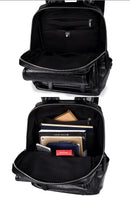 Mochila Masculina de Couro Elegance 