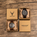 Relógio de Madeira Masculino Dyeer 