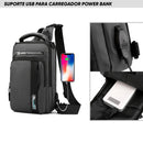 Mochila Transversal Masculina Impermeável MMX