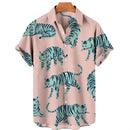 Camisa Havaiana Masculina Estampada 