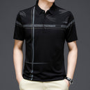 Camisa Polo Masculina preta Elegance