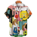 Camisa Havaiana Masculina Estampada 