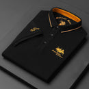 Camisa Polo Masculina Elitte preto