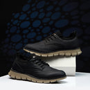 Tênis de Couro Cruzeiro Elegante preto