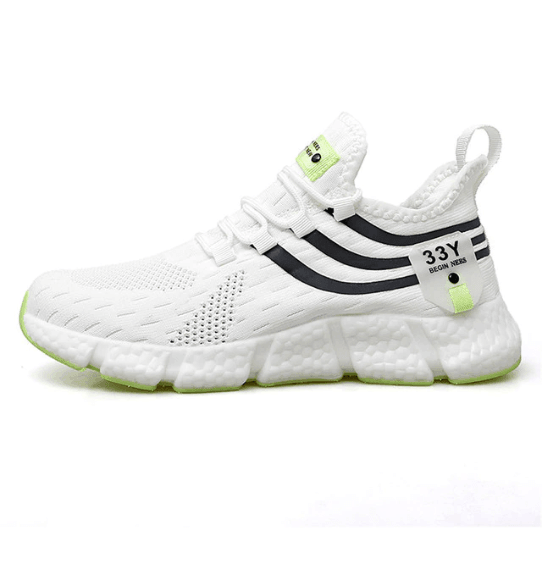 Tênis Branco Masculino Respirável Flex Power - Divello